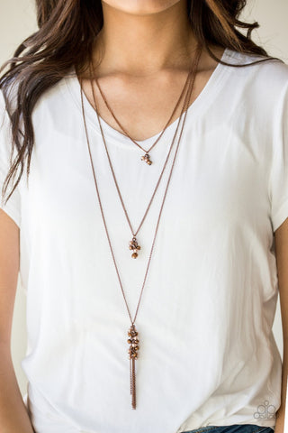 Crystal Cruiser - Copper Necklace