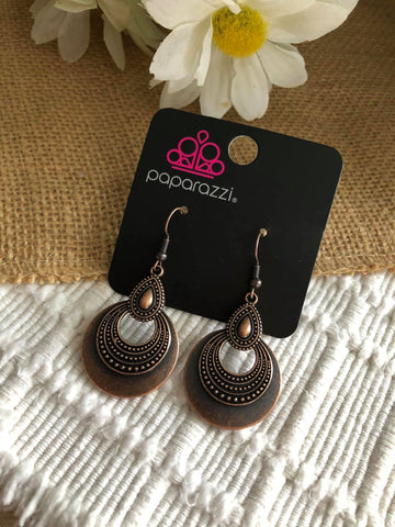 Fashion Fix Exclusive September 2021 - Copper Earrings