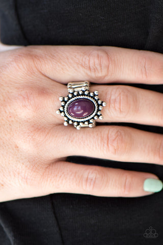 Seasonal Sunshine-Purple Ring