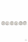 Starlet Shimmer Post Back Rhinestone Earrings (Set of 5)