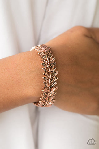 Only Time Will-ow Tell-Copper Bracelet