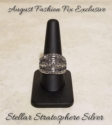 Stellar Stratosphere - Fashion Fix Exclusive August 2022 - Silver Ring