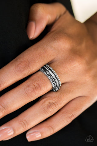 Safari Shimmer - Silver Ring