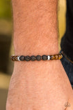 Easygoing - Brown Urban Bracelet