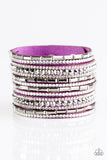 Wham Bam Glam-Purple Bracelet