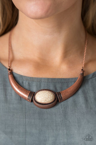 Cause A Steer - Copper Necklace
