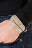 Shimmer and Sass - Yellow Bracelet