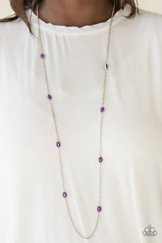 In Season - Purple Necklace