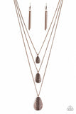 Sonoran Storm - Copper Necklace