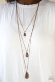 Sonoran Storm - Copper Necklace