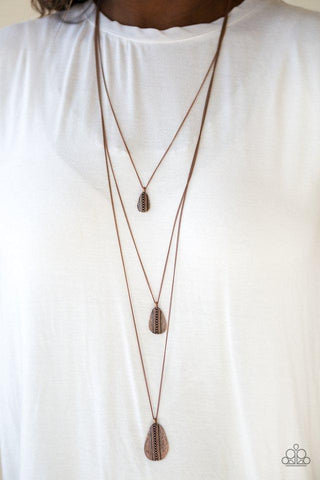 Sonoran Storm - Copper Necklace