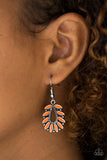 Rainforest Romance-Orange Earrings