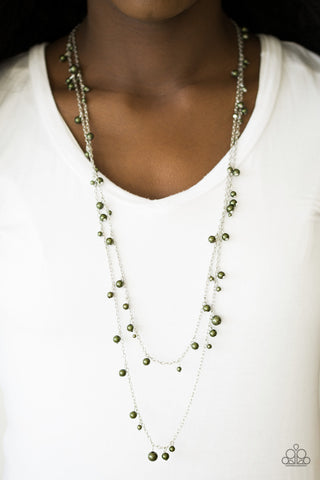 A Good Glam is Hard To Find-Green Necklace