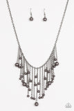 Catwalk Champ-Silver Necklace