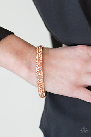 Ballroom Bling - Gold Bracelet