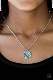 Blossom Bliss - Blue Necklace