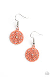 Colorfully Capricious - Orange Earrings