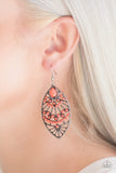 Eastern Extravagance - Orange Earrings