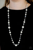 Make Your Own LUXE-White Necklace