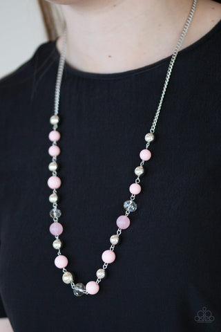 Weekend Getaway - Pink Necklace