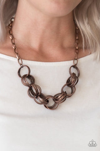 Statement Made-Copper Necklace