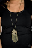 Hunt Or Be Hunted - Brass Necklace