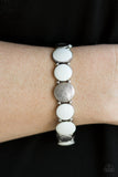 Bubble Blast - White Bracelet