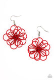 MidSummer Magic - Red Earrings