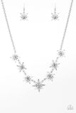 Decked Out in Daisies - White Necklace