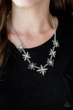 Decked Out in Daisies - White Necklace