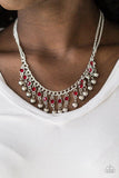 Pageant Queen - Red Necklace
