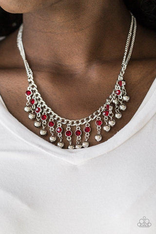 Pageant Queen - Red Necklace