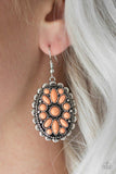 Prairie Poppy - Orange Earrings