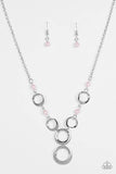 Perfectly Poised - Pink Necklace