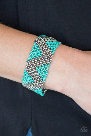 Desert Loom - Blue Bracelet