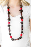 Cozumel Coast-Red Necklace