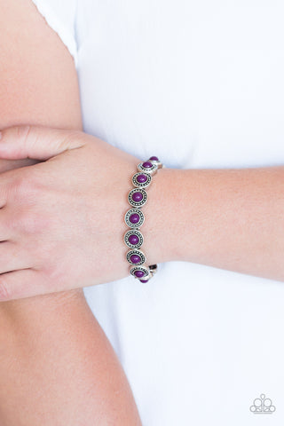 Globetrotter Goals - Purple Bracelet
