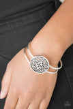 Mandala Majesty - Silver Bracelet