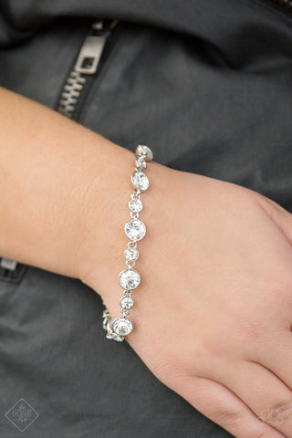 Star Struck Sparkle-White Bracelet