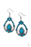 Vogue Voyager-Blue Earrings