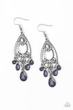 Fashion Flirt - Blue Earrings