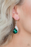 Easy Elegance - Green Earrings