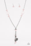 Heart Stopping Harmony - Pink Necklace