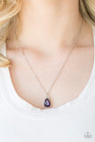 Classy Classicist - Purple Necklace