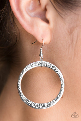 Wildly Wild-lust-Silver Earrings