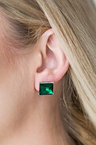 The Big Bang - Green Earrings