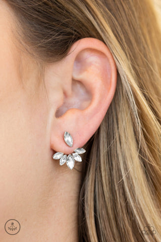 Radical Refinement - White Earrings