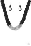 Brazilian Brillance-Black Necklace