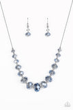 Crystal Carriages - Blue Necklace