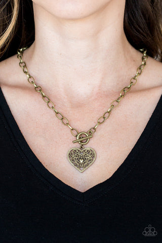 Victorian Romance-Brass Necklace